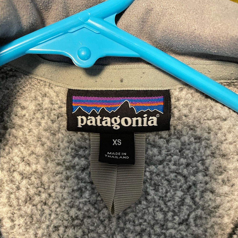 Patagonia Better Sweater zip up jacket xsmall gray